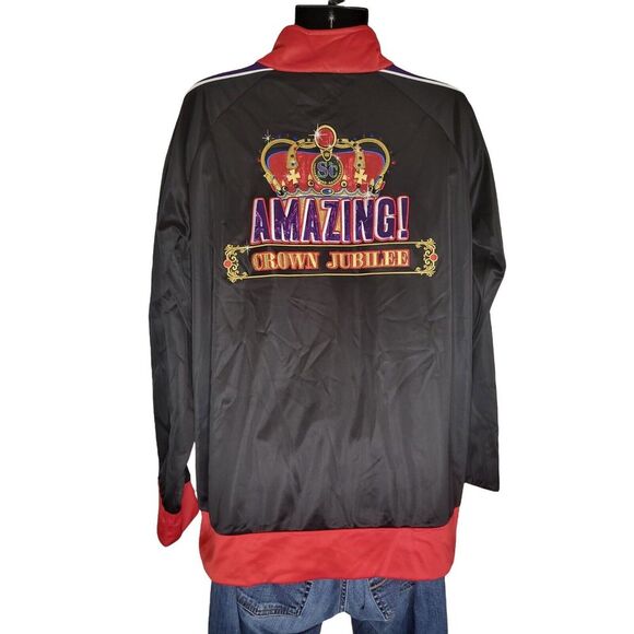 Rebel Athletic Jacket Men Sz XL Vintage Spirit Celebration Full‎ Zip Long Sleeve - Picture 2 of 6